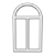 Arched Window